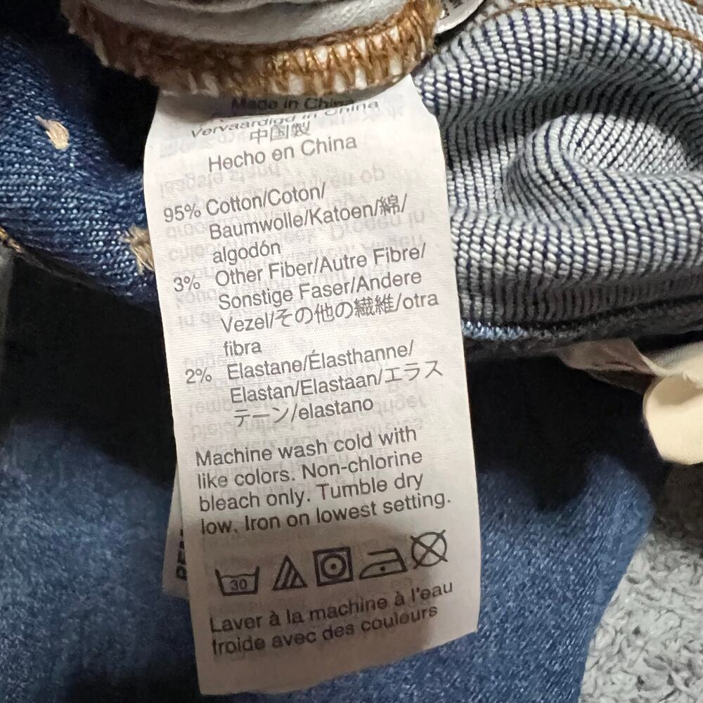 Madewell Jeans Womens 26 Perfect Vintage Blue Denim Pants High Rise - Picture 6 of 11